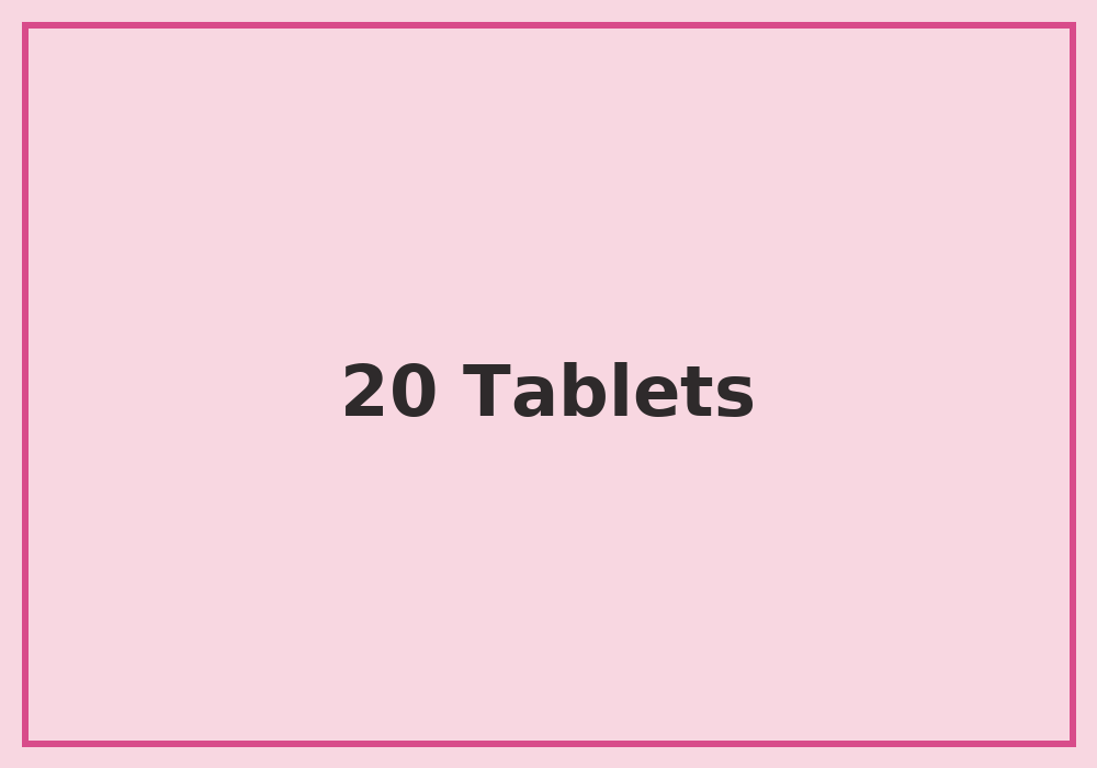 Sweet Gains — 20-tablet bottle